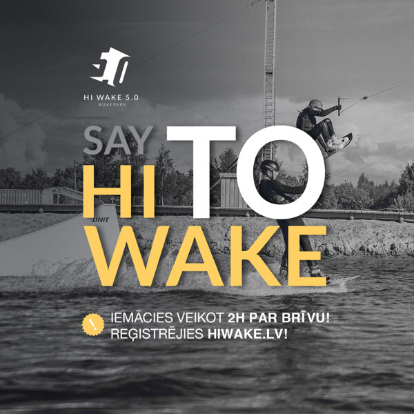 HI WAKE Poster